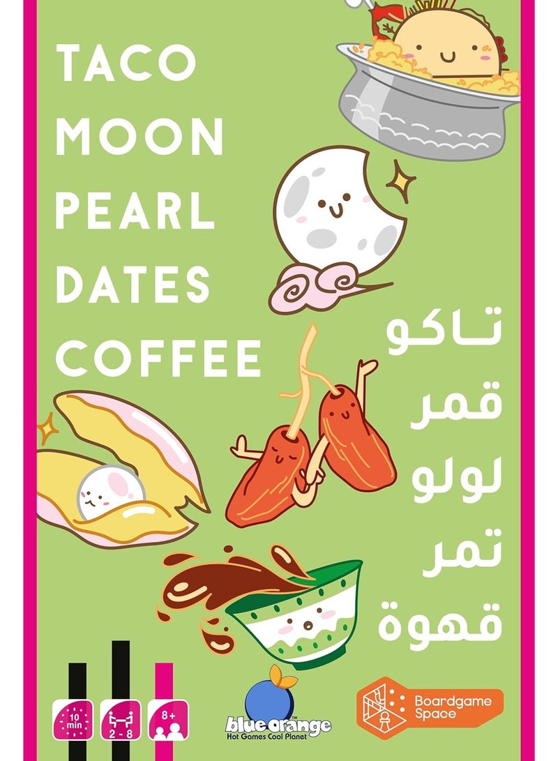 Boardgame Space Taco Moon Pearl Dates Coffee - Image 2